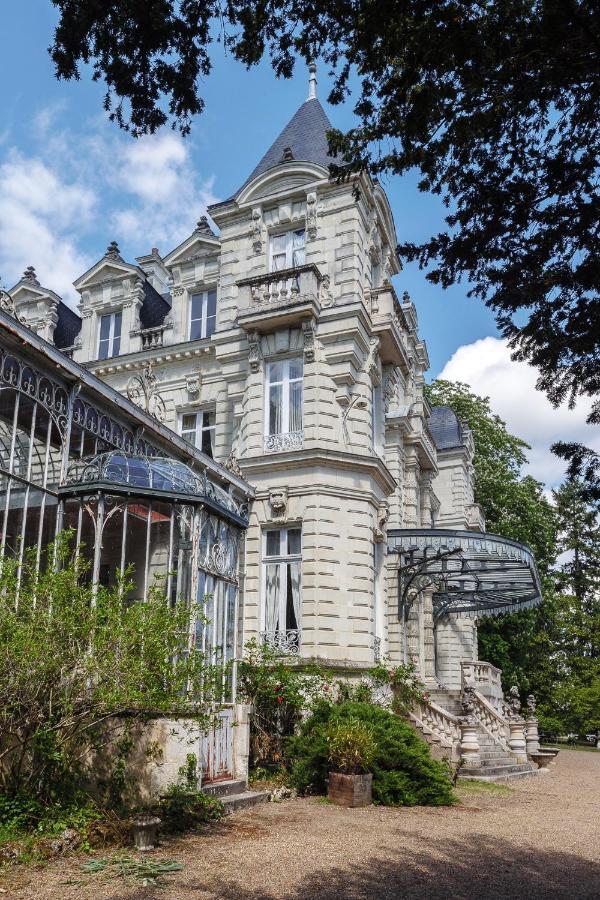Chateau Des Orchidees En Val De Loire Сомюр Екстериор снимка