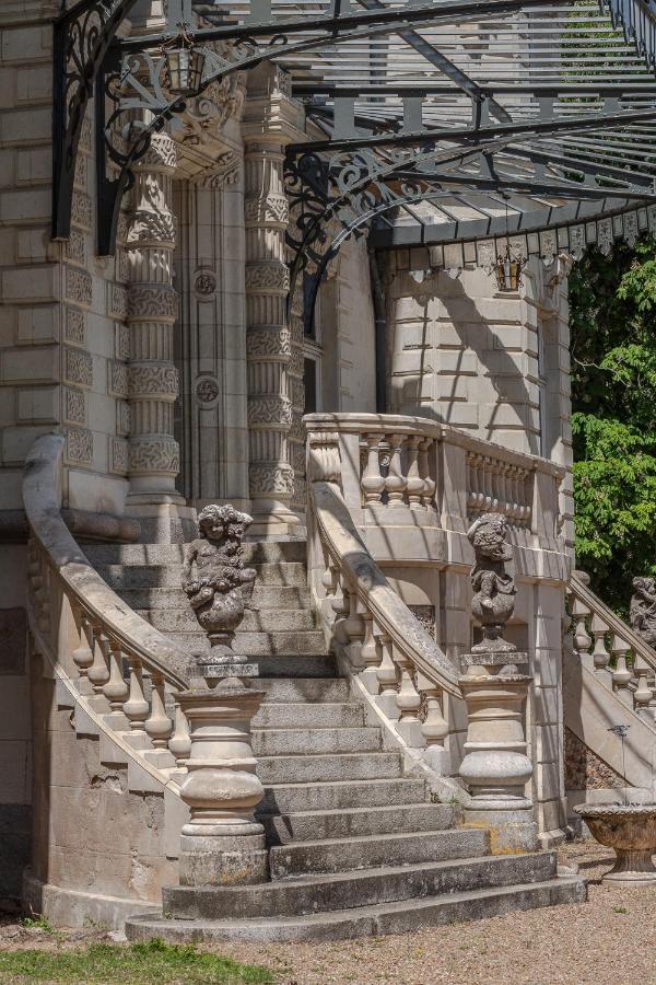 Chateau Des Orchidees En Val De Loire Сомюр Екстериор снимка