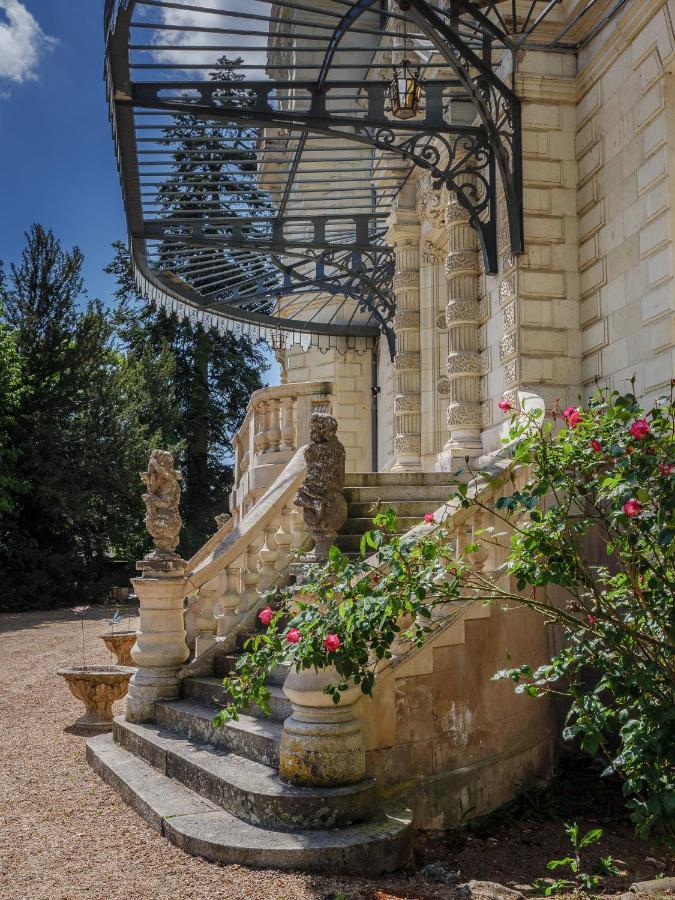 Chateau Des Orchidees En Val De Loire Сомюр Екстериор снимка