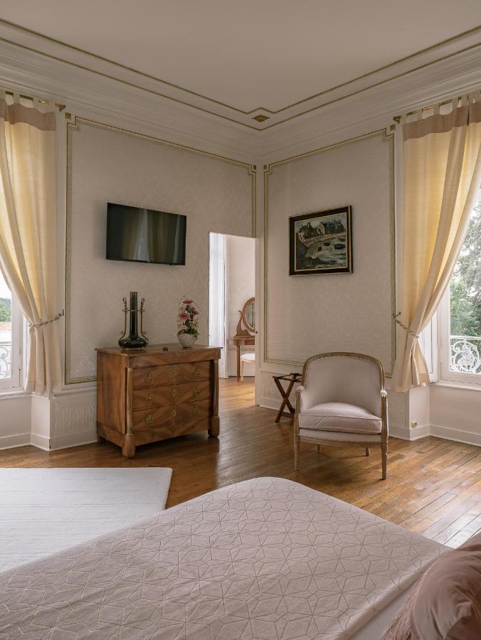 Chateau Des Orchidees En Val De Loire Сомюр Екстериор снимка